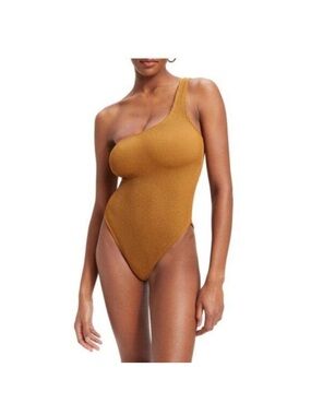 Good American Always Fits Hot Shoulder One-Piece - 0
